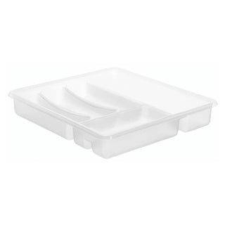 Range-couverts Rotho 6 compartiments transparent