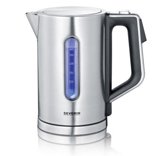 Severin wk3418 bouilloire 1,7l 3000w acier inoxydable noir