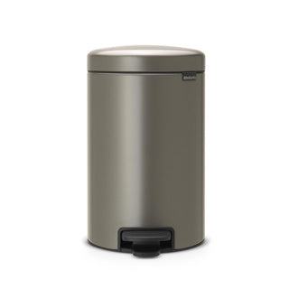 Poubelle Brabantia newicon - 12 litres - platine