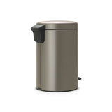 Brabantia poubelle à pédale newicon 12l platine