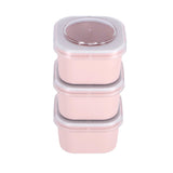 Sunware sigma home contenants à lunch ensemble de 3 rose | 3 pièces