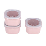 Sunware sigma home contenants à lunch ensemble de 3 rose | 3 pièces