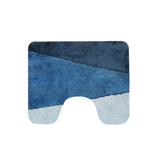 Tapis de toilette Dutch House Dijon 60 x 50 cm bleu