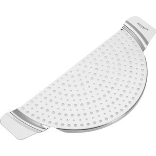 Verseur Westmark avec poignées, acier inoxydable, pour casseroles jusqu'à ø 26 cm, argent, 16392260