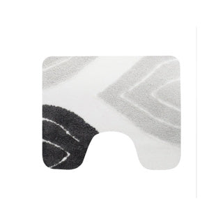 Tapis de toilette Dutch House Paris 60 x 50 cm gris