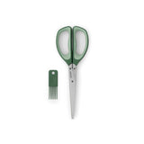Brabantia savoureux+ ciseaux à herbes avec peigne vert