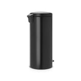 Brabantia poubelle à pédale newicon 30l noir