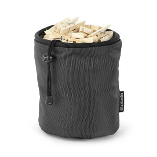 Brabantia sac à pinces à linge premium noir