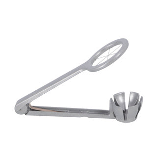 Westmark coupe-œufs pour 6 coins, pince, longueur : 18,1 cm, aluminium inox, columbus, gris, 10602260