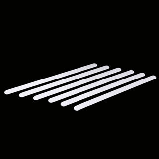 Via chasse autocollants antidérapants blanc 6 pcs