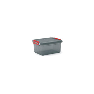 Kis k boîte de rangement à loquet s avec couvercle 14 l transparent | 2 pièces