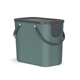 Rotho albula poubelle de tri 25l vert gui