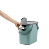 Rotho albula poubelle de tri 25l vert gui