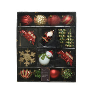Mix box plastique mat brillant paillettes