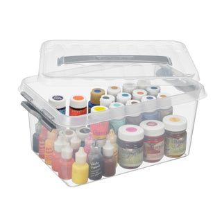 Sunware q-line boîte de rangement 6l transparente | 3 pièces