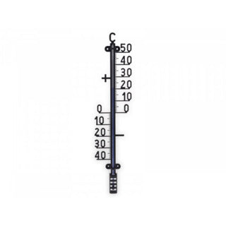 Thermomètre 40 x 10 cm noir | 2 pièces
