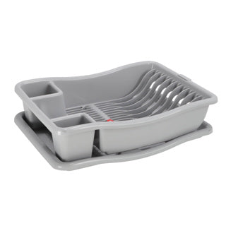Curver égouttoir s avec plateau gris clair 29x39x11cm