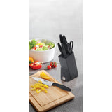 Richardson Sheffield - ensemble de couteaux de cuisine laser - avec bloc à couteaux - 6 pièces