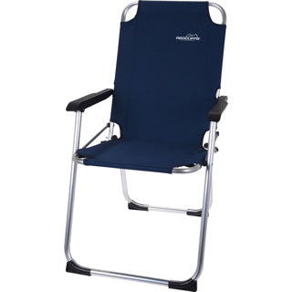 Chaise de camping Redcliffs avec accoudoir bleu foncé 67 x 53 x 90 cm