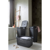Panier à linge style Curver 45 l anthracite
