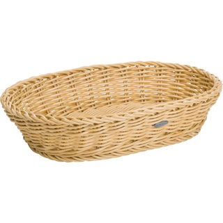 Westmark corbeille à pain ovale 32x23x7 cm beige | 3 pièces