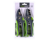 Sécateur de jardin Pro 205 mm 2 pièces | 2 pièces