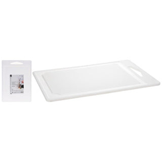 Excellente planche à découper pour articles ménagers 39 x 27 cm blanc | 3 pièces
