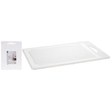 Excellente planche à découper pour articles ménagers 39 x 27 cm blanc | 3 pièces