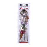 Westmark cuillère à glace cuillère à glace, avec manche en pince, longueur : 21,8 cm, acier inoxydable, professionnelle, argent, 62942270