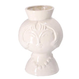 Vase Gusta avec visage ø16 5x23,5cm | 3 pièces