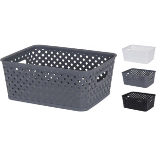 Panier 25 x 20 x 10 cm 3 assortis | 4 pièces
