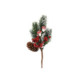 Bouchon de Noël 22 cm 3 modèles assortis | 4 pièces