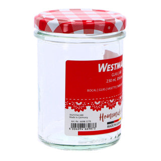 Pot à confiture en verre Westmark 230 ml 6,6 cm