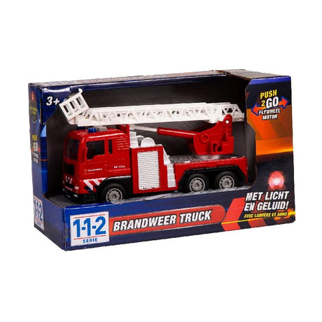 112 Fire-Brigade Truck 1:32 avec lumière et son