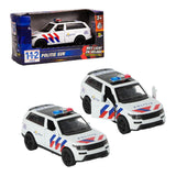 112 SUV de police de traction 1:36 + lumière et son