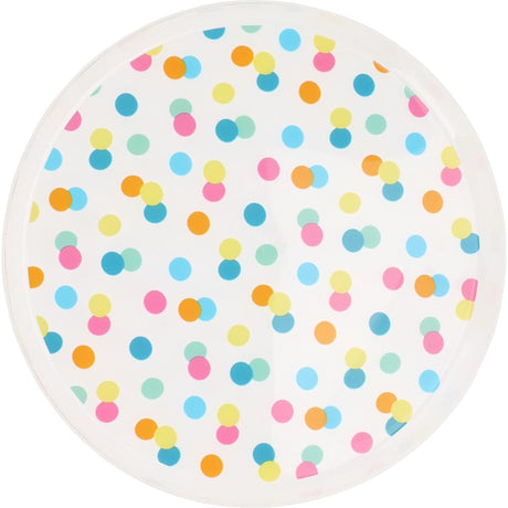 Excellentes assiettes ménagères à pois 22,5 cm, 4 pcs.