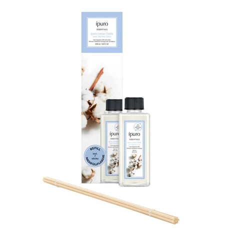 Ipuro geurdiffuser navulling cotton fields 200ml