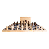 Clown Games Chess Pieces Wood, 32DLG.