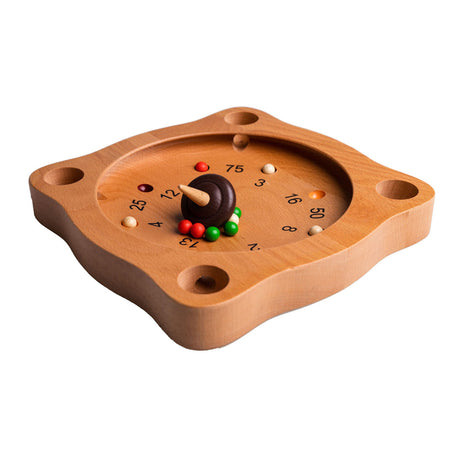 Jeux de clowns, jeu de société en bois, roulette tyrolienne