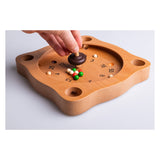 Jeux de clowns, jeu de société en bois, roulette tyrolienne