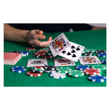 Jeu de poker de jeux de clown dans un coffret en aluminium