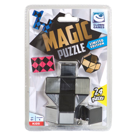 Jeux de clown puzzle magique de clown argent
