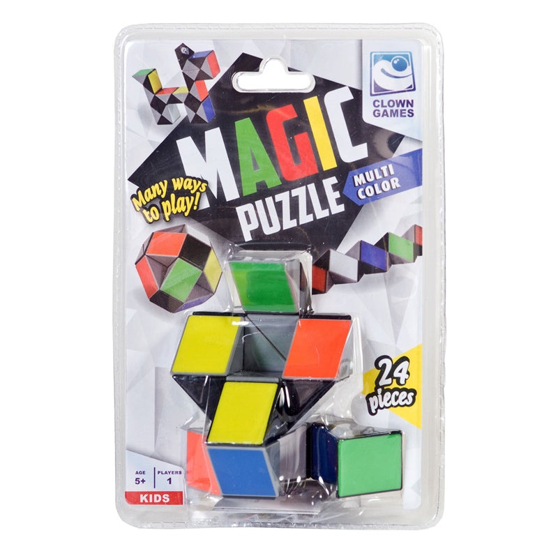 Jeux de clown couleur de puzzle magique de clown