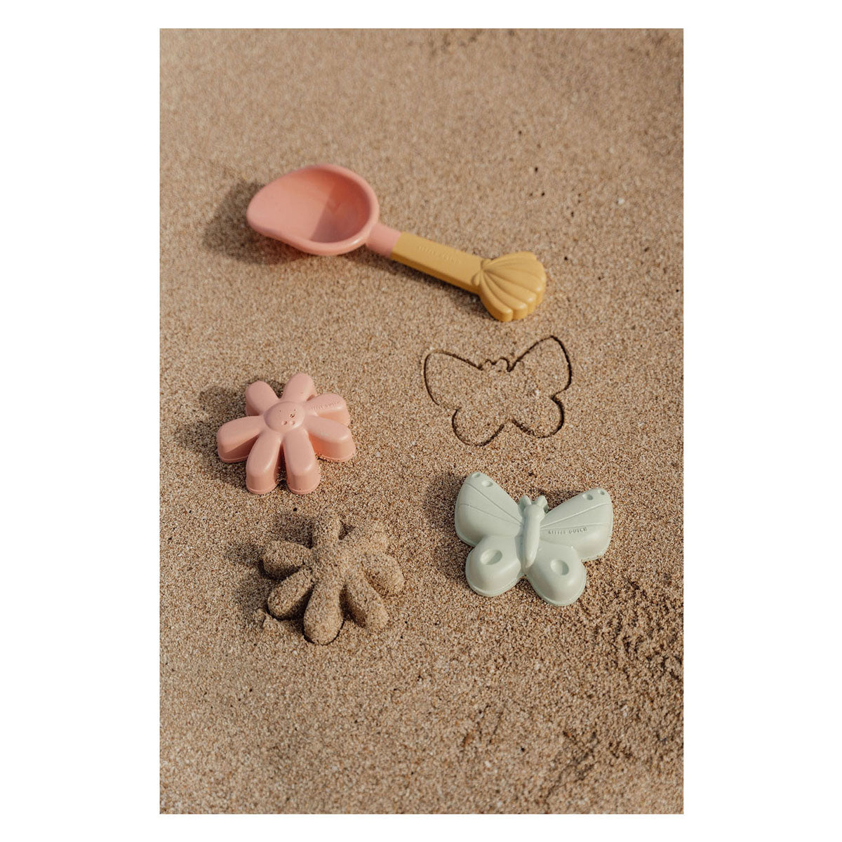 Ensemble de plage Little Dutch Flowers, 3 pièces.