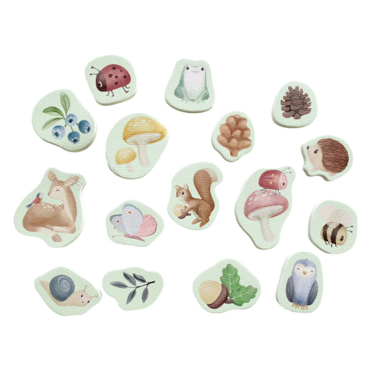 Petites figurines hollandaises en mousse