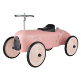 Petite voiture rétro hollandaise rose