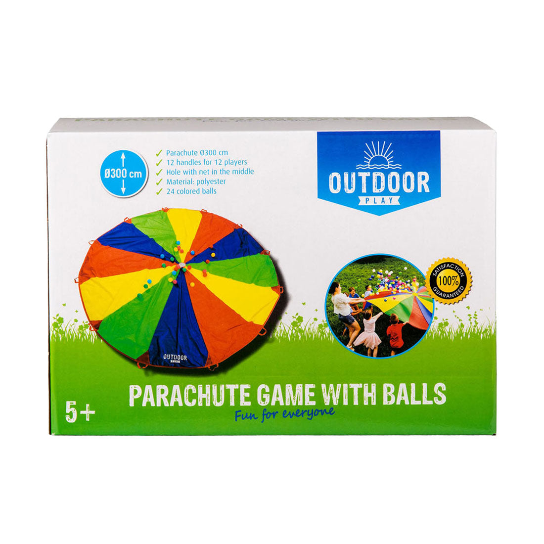 Outdoor Play Outdoor Parachute cloth with balls