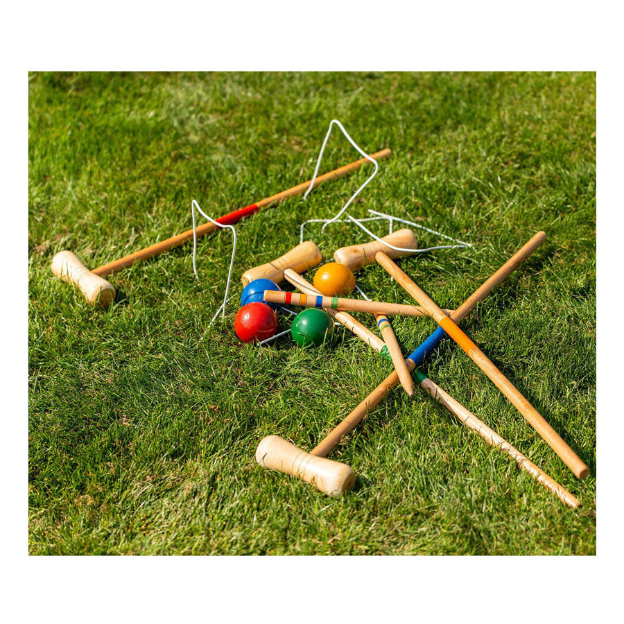 Playage en plein air Croquet en bois