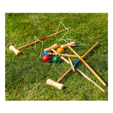 Jouer en plein air croquet en bois extérieur