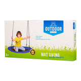 Outdoor play outdoor swing matt blue, 100cm